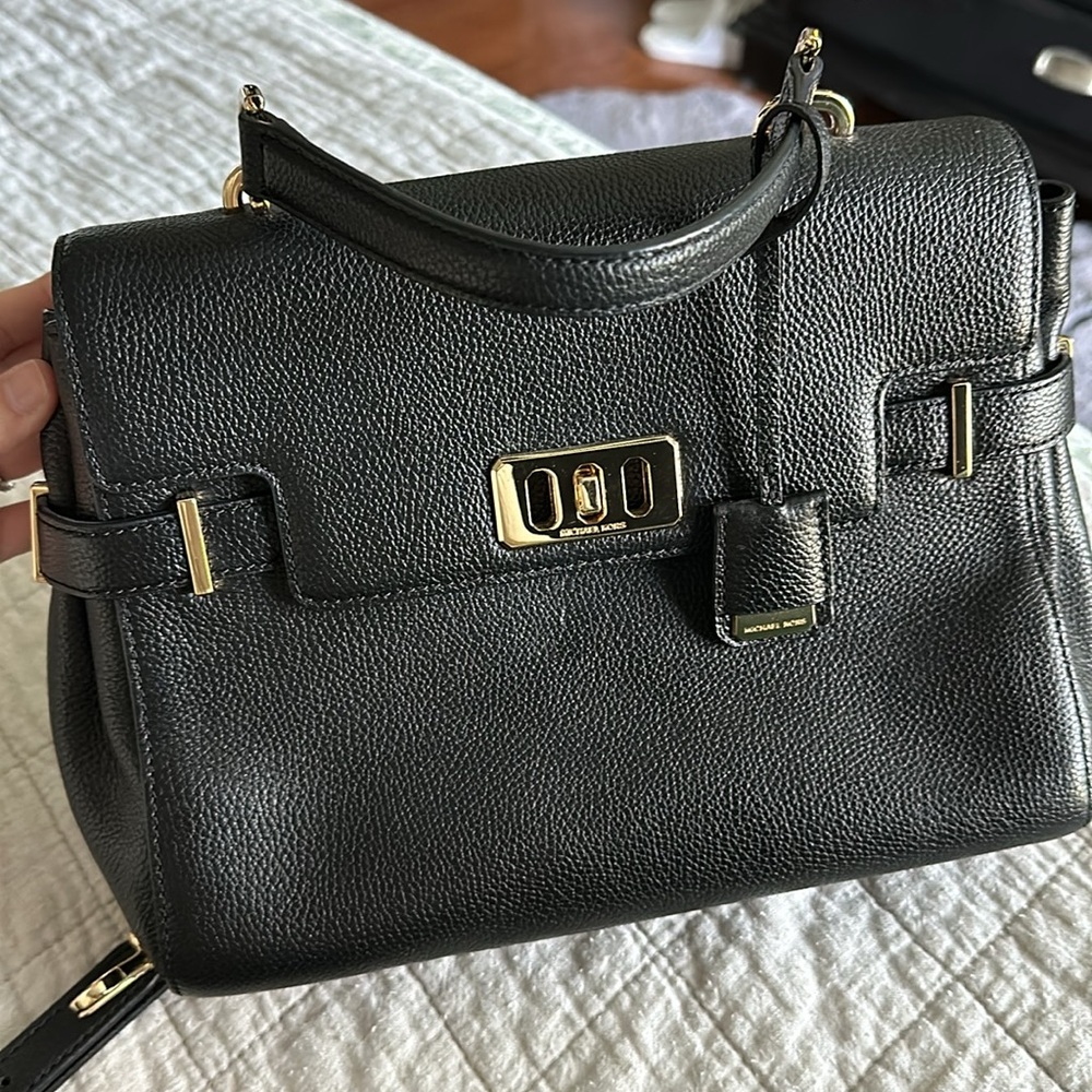 MICHAEL Michael Kors Black Leather Bag